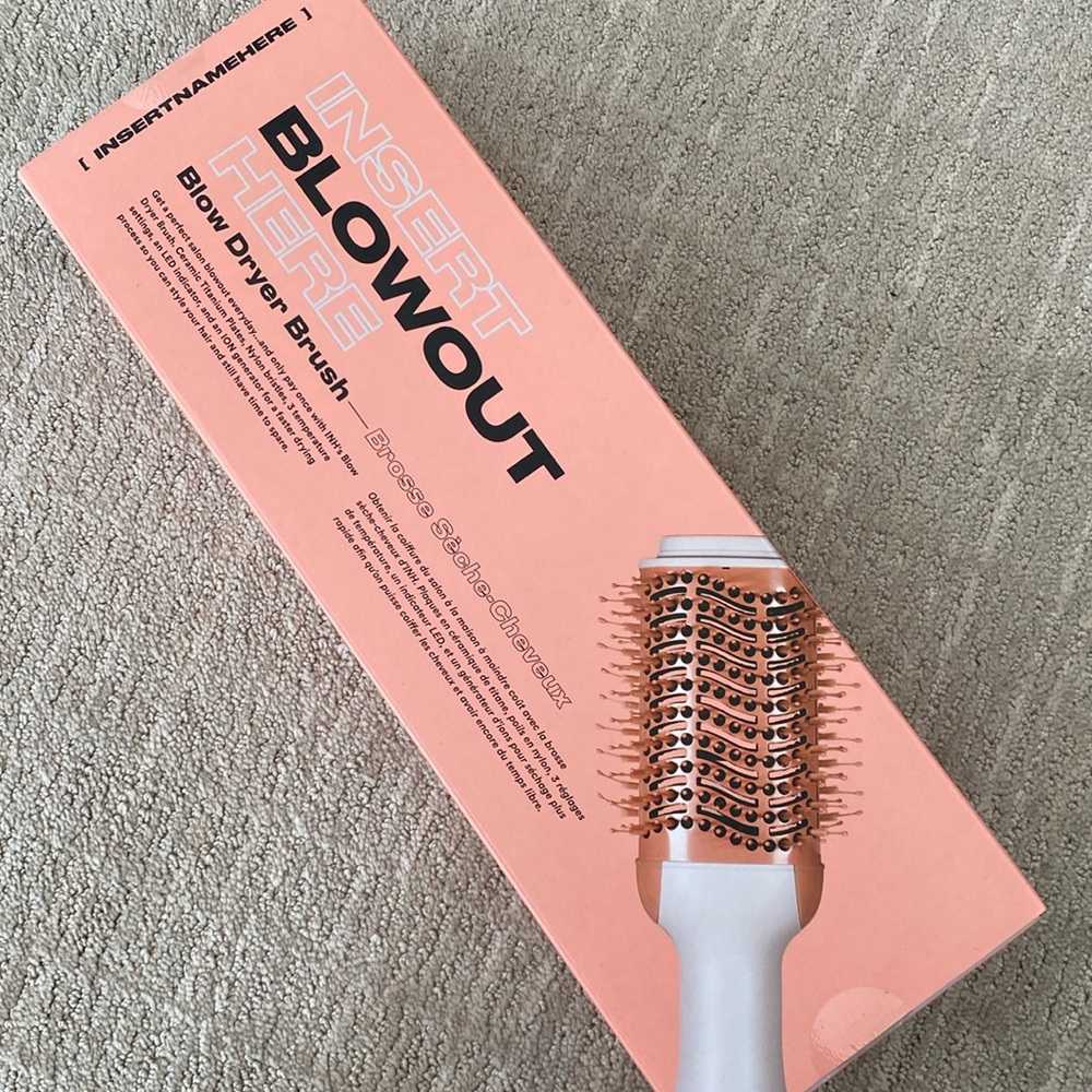 Insert Blowout Here Blow Dryer Brush